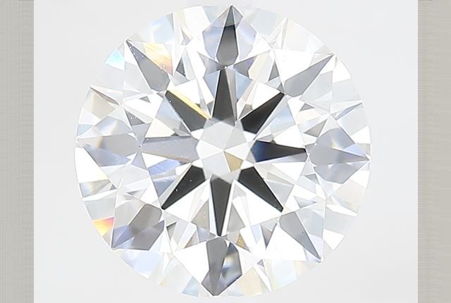 3.46 Carat Round Laboratory-Grown Diamonds