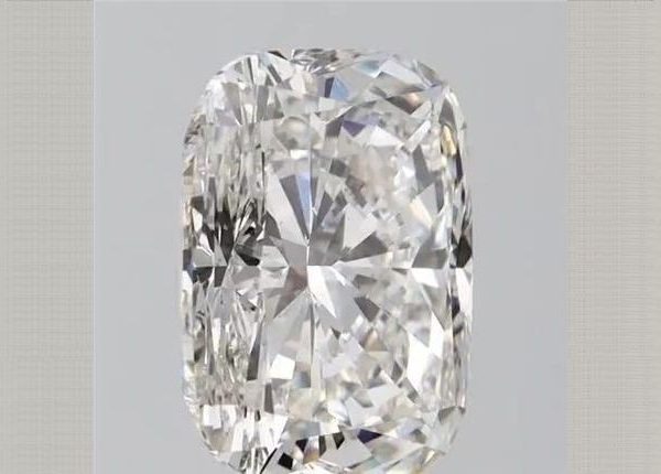 4.08 Carat Cushion Laboratory-Grown Diamonds